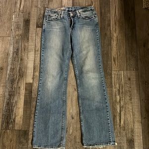 Lucky denim midrise 26x32 light wash